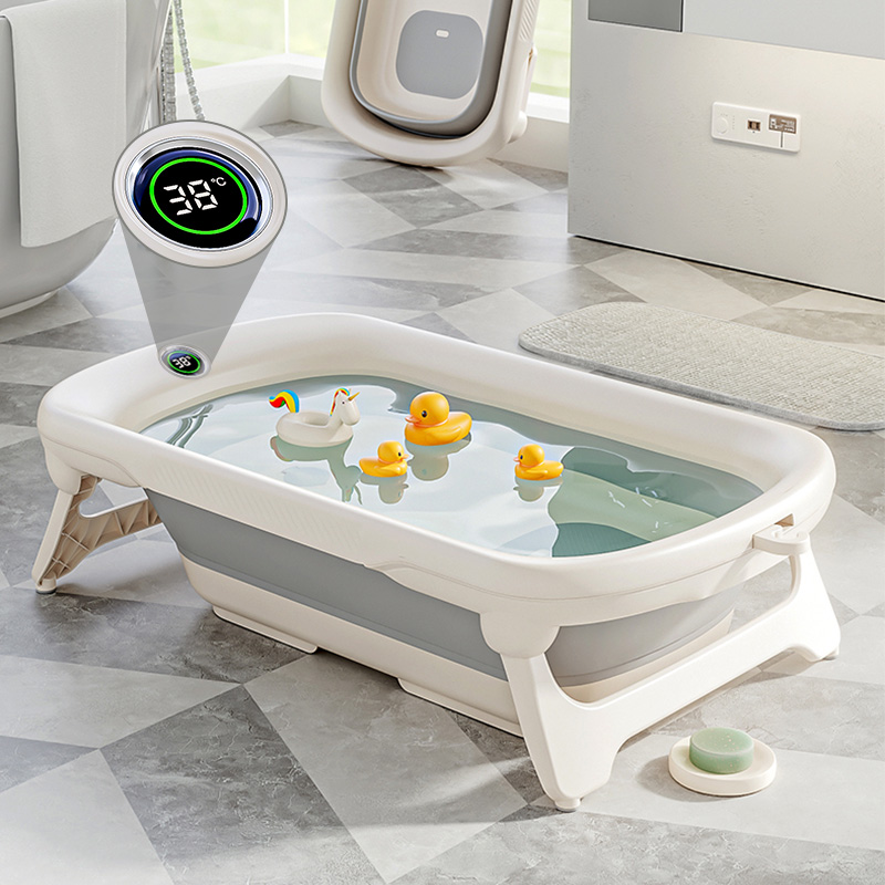Plastic-Baby-Tub-Bathtubs-Folded-Bath-Tub-with-Thermometer6011-(1)
